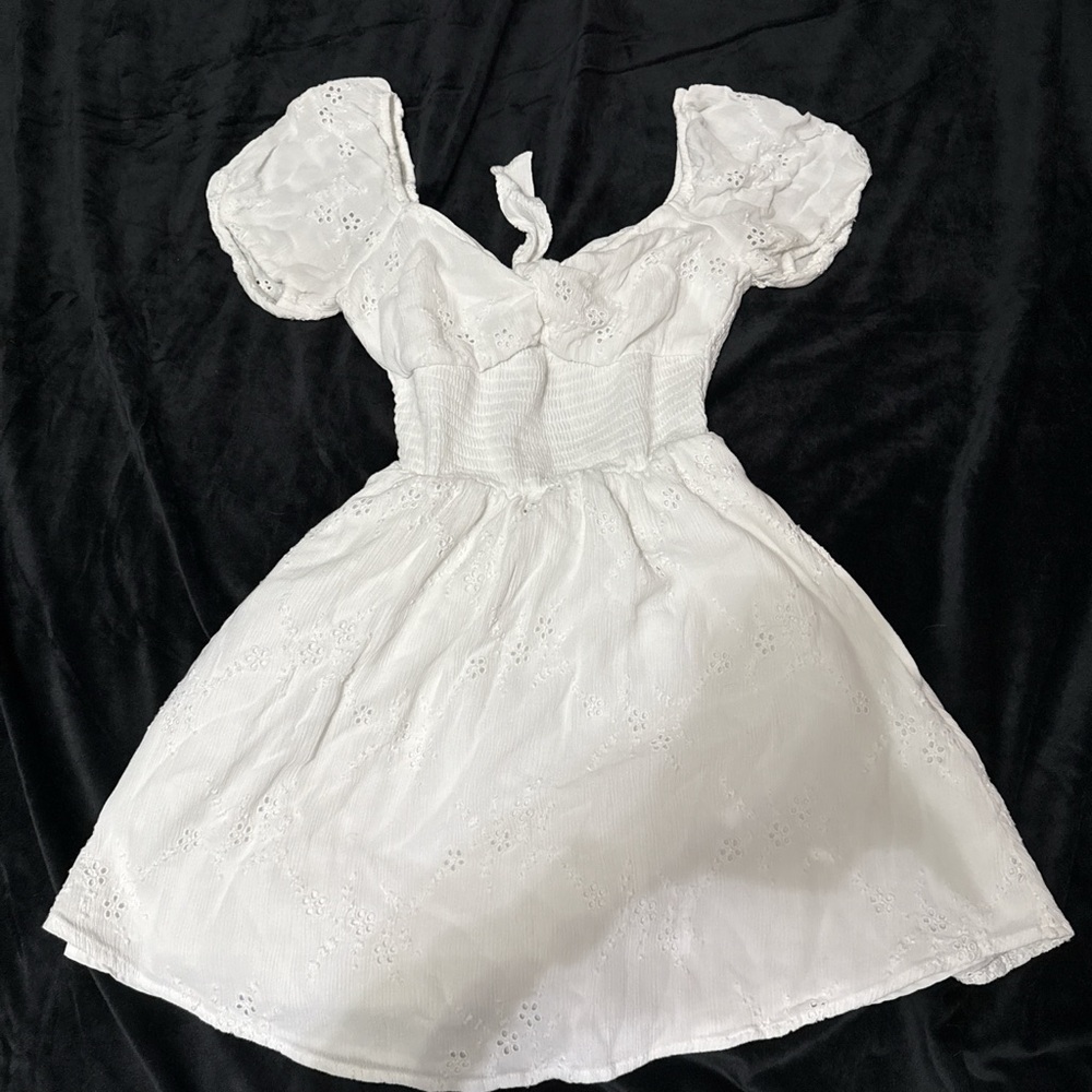 Hollister Charming White Dress